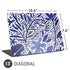 Cat Coq Blue Garden Universal Laptop 13in (10.6 x 7.6in) Skin